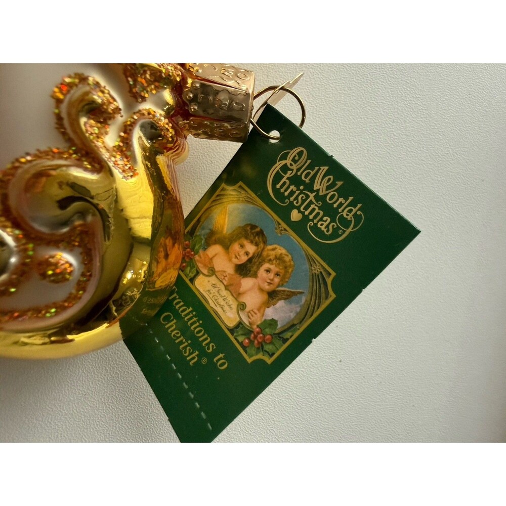 Old World Christmas Ornament - 50Th Anniversary Heart - 30056 - Picture 2 of 10